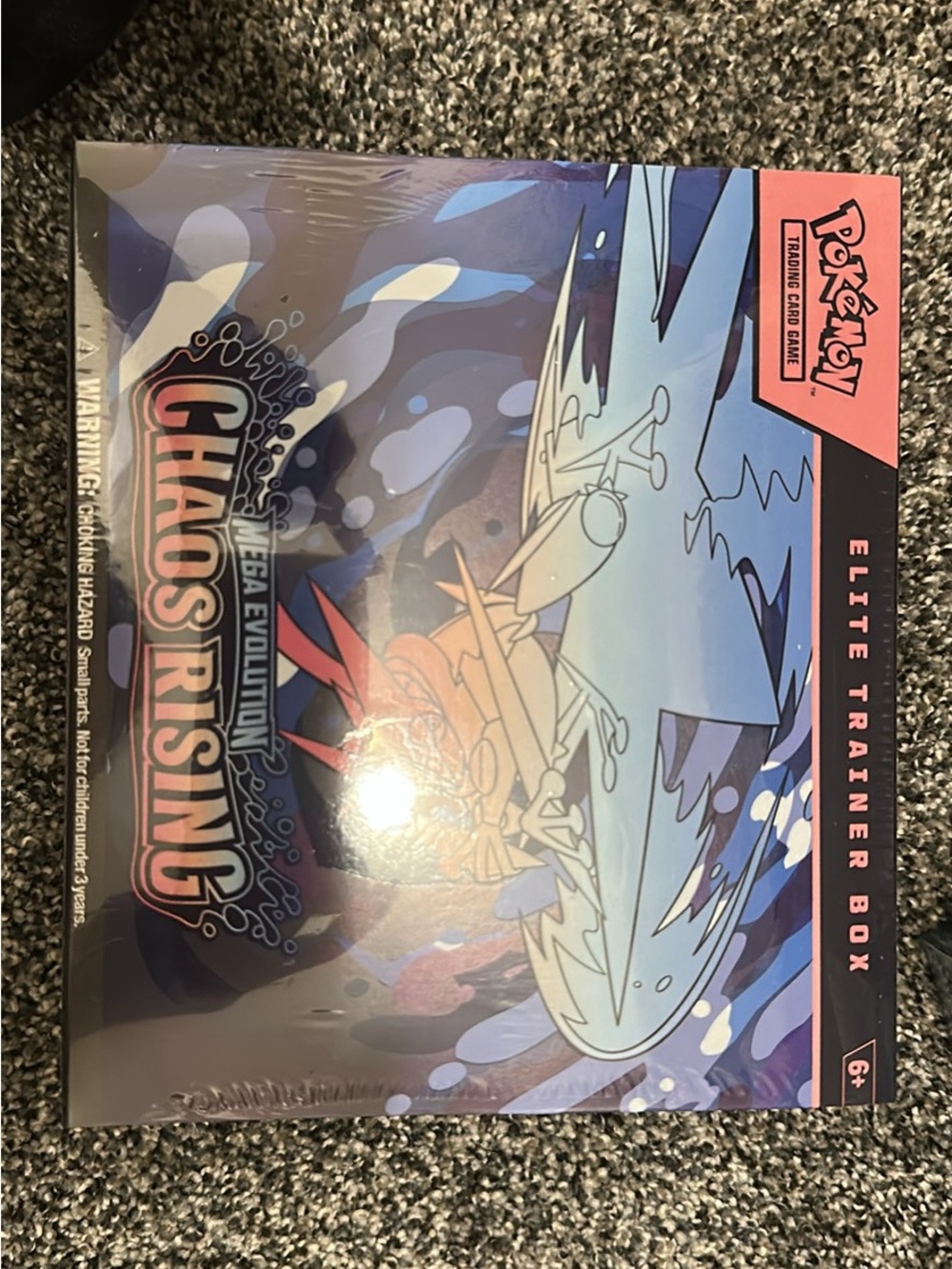 Pokémon Chaos Rising Elite Trainer Box - Blue & Pink Artwork